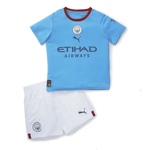Camiseta Manchester City 1ª Niños 2022-2023